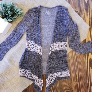 Justice light weight cardigan